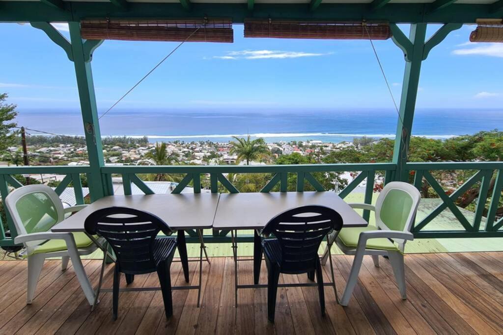 Chalet Sunset, Vue Panoramique Sur La Baie, Proche De Saint-Leu Et Ses Plages 外观 照片